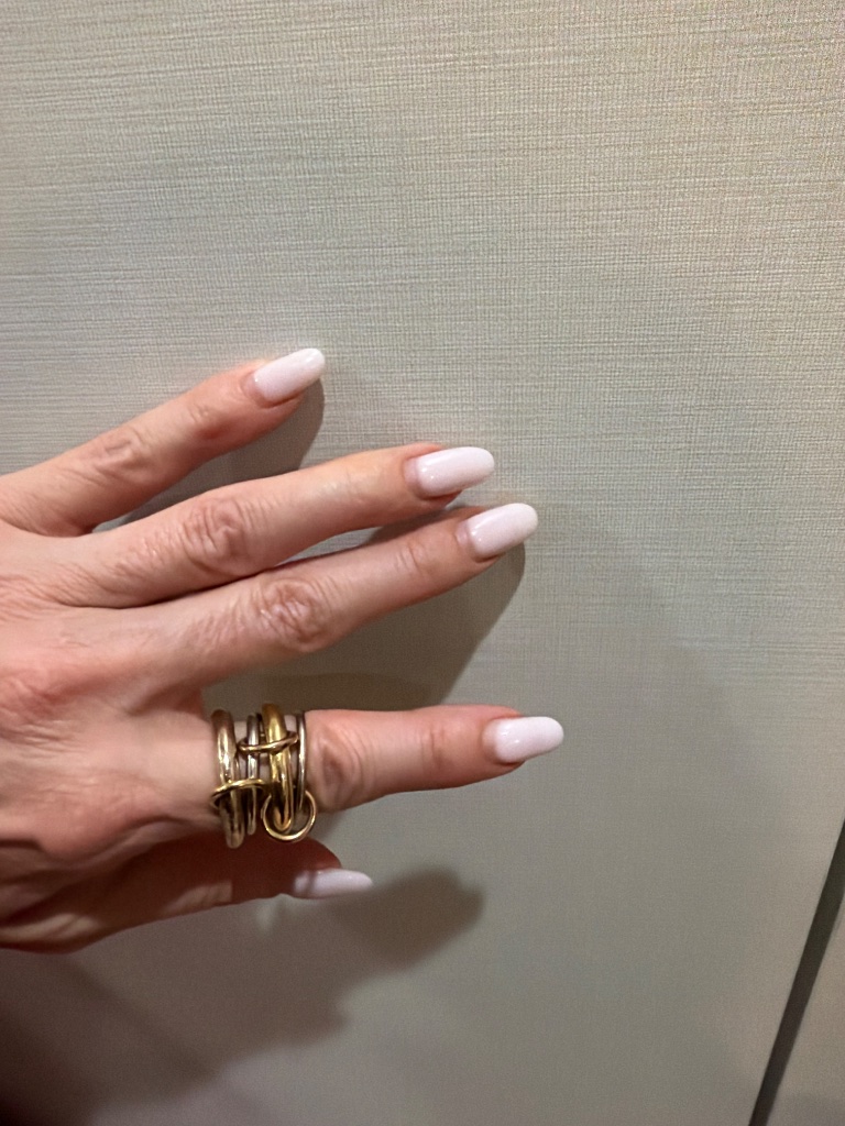 Spinelli Kilcollin 18k Tricolor Stacked Rolling Ring Size 6 — image 2 of 3